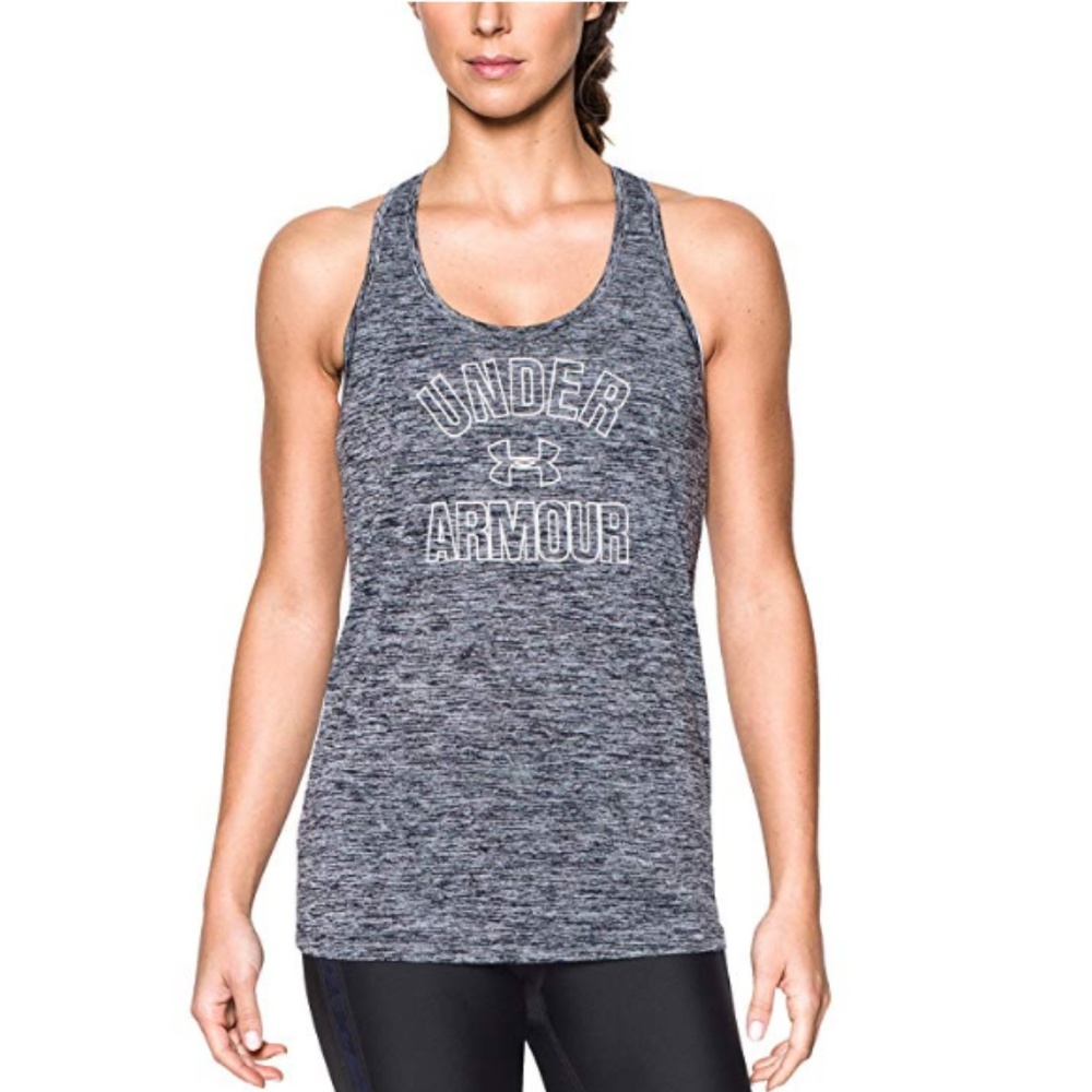 Under Armour UA Tech Women's Heathered Racerback - Picture 1 of 2